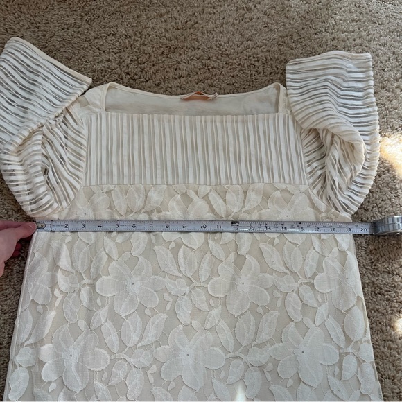 Tory Burch Floral Lace Cotton Blouse - Picture 6 of 6